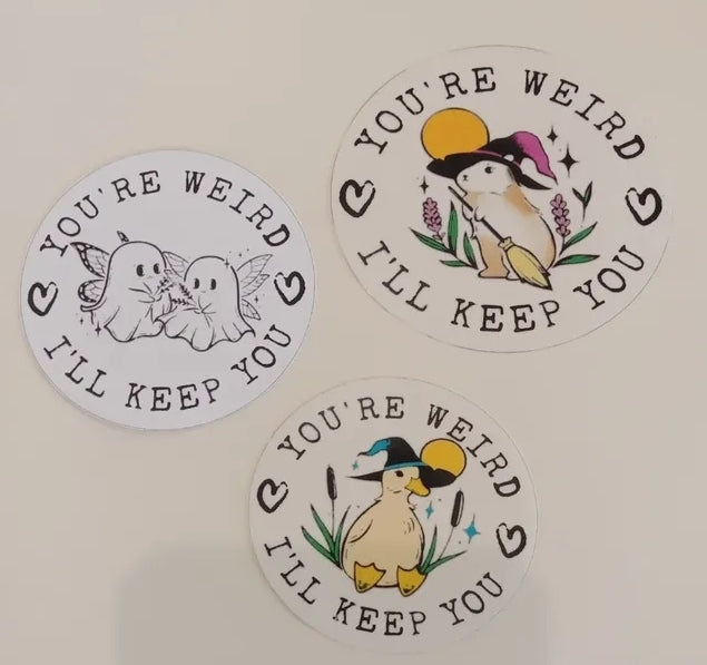 Witchy Cute Stickers